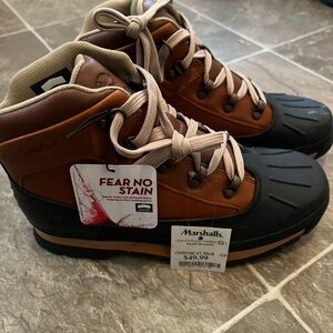 🆕 Timberland Kids' Brown and Black Boots